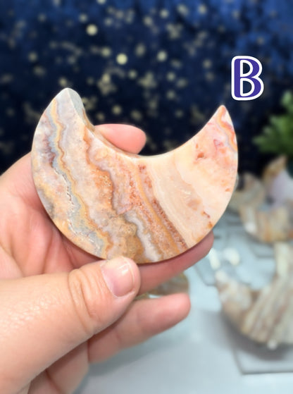 Crazy Lace Agate Moon