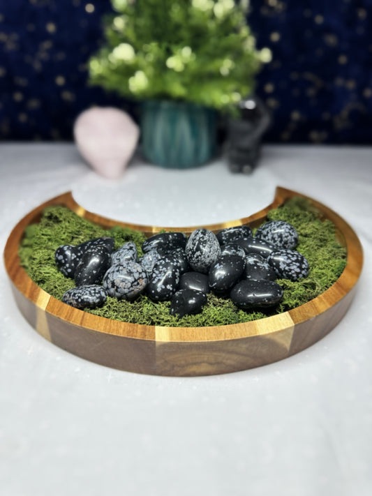 Snowflake Obsidian Tumble