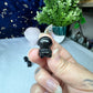 Mini Obsidian Astronaut Carving