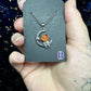 Astronaut on Moon Necklace