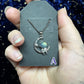 Astronaut on Moon Necklace