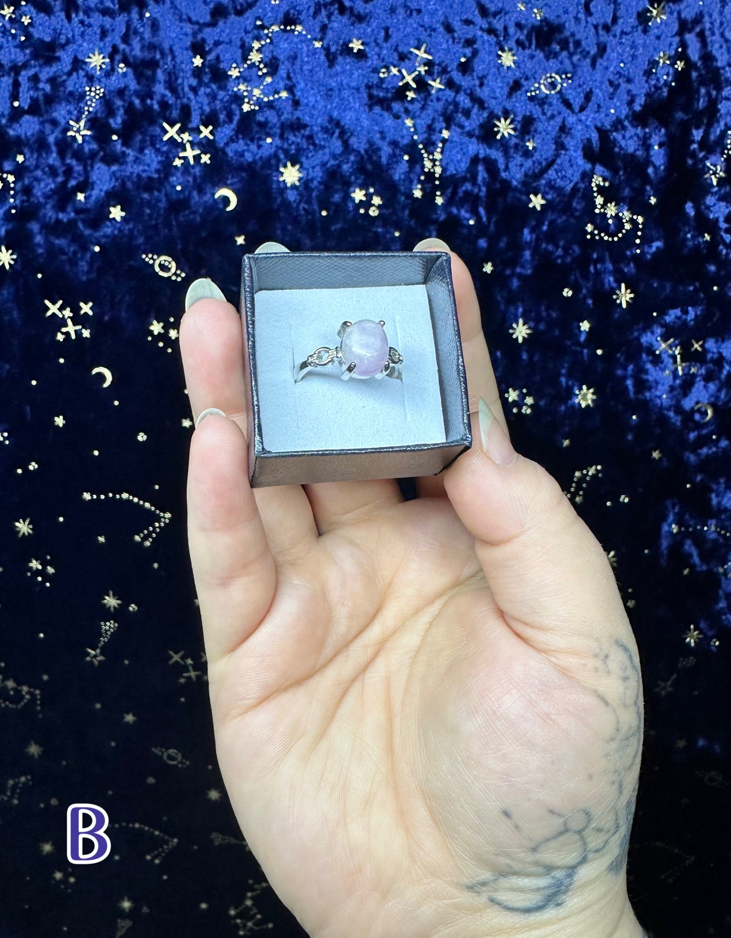 Kunzite Ring